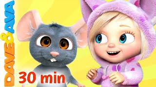 😋 One Little Finger The Muffin Man and More Nursery Rhymes amp Baby Songs  Dave and Ava 😋 [upl. by Rivera]