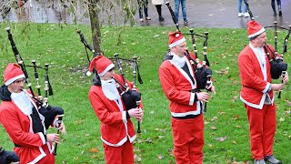 Christmas music by Stockbridge Pipe Band [upl. by Philomena]