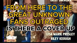 FROM HERE TO THE GREAT UNKNOWN  RILEY AND LISA MARIE PRESLEY NEW BOOK  IS THERE A COVER UP [upl. by Renba682]