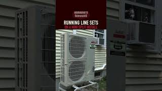 Running a line set to the condenser [upl. by Mosera]