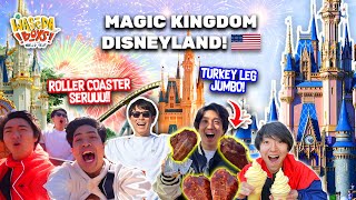 MENGGILA DI MAGIC KINGDOM MAIN ROLLER COASTER  MUKBANG PAHA AYAM JUMBO  WORLD TRIP [upl. by Amye]