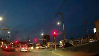 4K Dash Cam  Kenosha Wisconsin Inner City Streets At Sunset On A Hot Summer Night  September 2024 [upl. by Niras111]