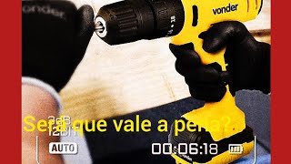 parafusadeira e furadeira vonder pfv120 bivolt 12 v [upl. by Homere]