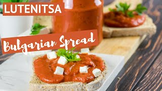 Lutenitsa Recipe How Easily Make A Tasty Bulgarian Spread [upl. by Onitsuaf]