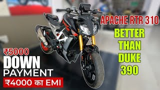 2024 TVs Apache RTR 310 the beast 🔥 better than ktm Duke 🤔  full detail review in Hindi [upl. by Millan]