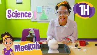 Science Experiments for Kids With Meekah  Educational Videos for Kids  Blippi and Meekah [upl. by Nave]