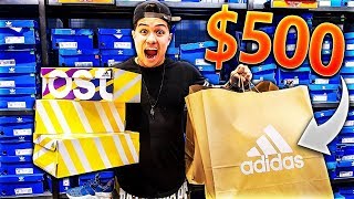 THE 500 ADIDAS OUTLET CHALLENGE [upl. by Animrac]