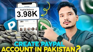 How To Create Paypal Account In Pakistan  paypal account kaise banaye  paypal in pakistan 2024 [upl. by Ailaza]