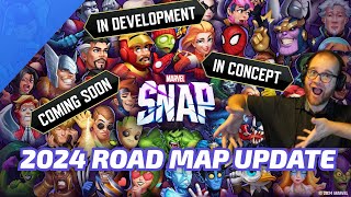 Marvel SNAP 2024 Road Map  Full Review amp Reaction [upl. by Xonnel]