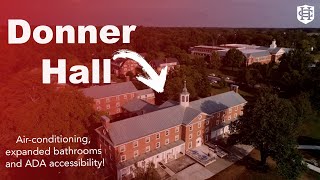 Donner Hall now offers AC expanded bathrooms and ADA accessibility [upl. by Anaic]