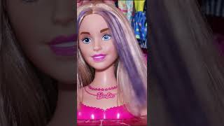 Barbie Hairstyle 16 barbiestory barbiegirl dolls barbie hairstyle barbievideo [upl. by Ronni]