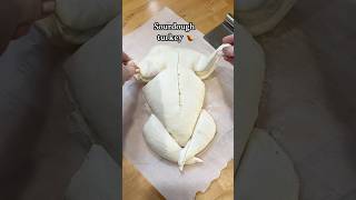 How to Sourdough Turkey 🍗 sourdoughscoring thanksgivingrecipes thanksgiving [upl. by Margarete192]