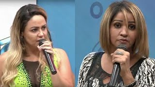 Briga de Eliza Mell e Michelle Mello em Marcos Silva [upl. by Oralle]