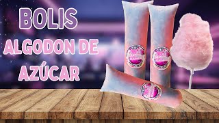 BOLIS DE ALGODON DE AZUCAR 🍭CREMOSITOS para NEGOCIO bolis emprendimiento [upl. by Hibben]