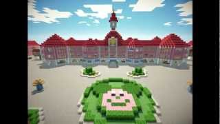 Disneyland Paris sur Minecraft [upl. by Sandstrom811]