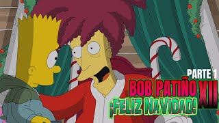 quot¡Feliz Navidadquot Bob Patiño salva la navidad de todos Homero lo patea por toda la casa [upl. by Ihdin]