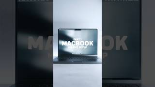 M4 MACBOOK PRO SETUP PT 1 macbookpro macbookprosetup macbookcustomization apple tech shorts [upl. by Atarman]