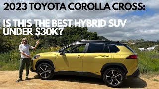 BEST Hybrid SUV Under 30k 2023 Toyota Corolla Cross [upl. by Schafer149]