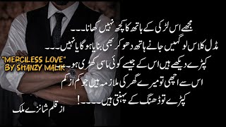 Episode04❤️  Merciless Love By Shanzy Malik  Urdu Romantic Novel🔥 [upl. by Demaria190]