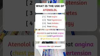 What is the use of Atenolol [upl. by Matthaus166]