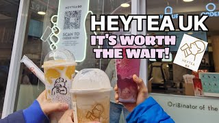 HEYTEA UK  The Best Flavors Which Truly Are Worth the Wait [upl. by Anitel140]