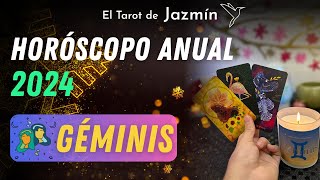 Horóscopo Anual 2024 gemini  No fue tu año pero el 24 lo será 👍 Regresan amores del pasado ❤️ [upl. by Gris]