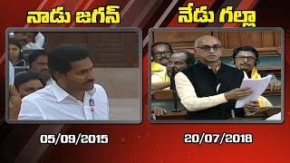 MP Galla Jayadev Repeats YS Jagan Script In Parliament  No Confidence Motion  Bezawada Media [upl. by Ynavoj]