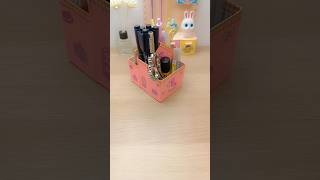 Desk Organizer diy youtubeshorts schoolsupplies penholder recycle [upl. by Adamo]