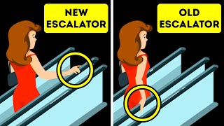 Why Escalator Handrails Move Faster Than Steps [upl. by Fassold]