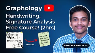 Free Graphology Handwriting Analysis Signature Analysis Online Course  2hrs  Graphologymadesimple [upl. by Ecnerat863]