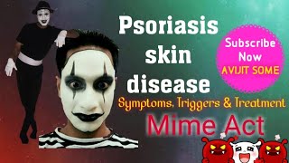 Psoriasis skin disease  corporate Mime Act by Avijit Some 7715953398 [upl. by Elvis]