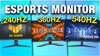 Best Gaming Monitor in 2024  360 Hz  240 Hz amp More 🖥️ [upl. by Lonnard927]