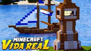 Minecraft  VIDA REAL  2 O FAROL VAI NOS SALVAR [upl. by Suivatal732]