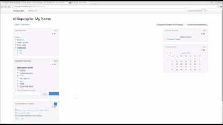La personalizzazione della Home Page di Moodle [upl. by Keyser]