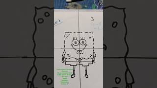 🧽 bobsqaurepantsartdrawingtechniques youtubeshorts [upl. by Hendel]