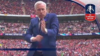 Alan Pardews dancing celebration v Manchester United  FATV Advent Calendar 2016  Day 12 [upl. by Valerle]