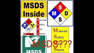 MSDS I Material Safety data Sheet I What is MSDS IMSDS 1 to 16 Point explained I Chemical handling [upl. by Aisitel]