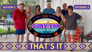 Survivor Dewey Beach 2024 Thats It [upl. by Airdnekal]