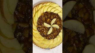 Apple tart 🍎🍏applepie autumnbaking fallrecipe appletart [upl. by Dorey668]