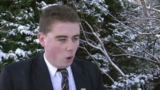 You wouldnt be long gettin frostbit  Ruairí McSorley on UTV Live [upl. by Araj920]