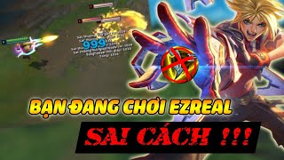 🫵 BẠN ĐANG CHƠI EZREAL SAI CÁCH  PORO CHEESE 🧀 [upl. by Susumu]