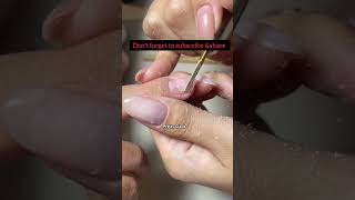 Nail correction manicuretutorial manicurenails manicure [upl. by Cowley988]