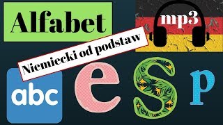 Alfabet  Niemiecki od podstaw do sprawnej komunikacji  część I [upl. by Ettevi157]