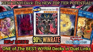 TENYI NEW TOP TIER Deck in Duel Links  1820 Winrate amp KOG WORTHY YuGiOh DUEL LINKS [upl. by Foster]