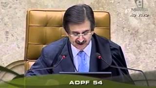 Cezar Peluso  Voto ADPF 54 na íntegra  Aborto dos anencéfalos [upl. by Foote]