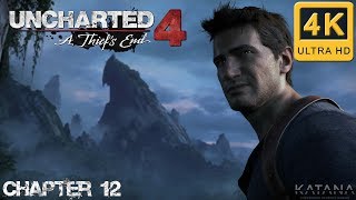 Uncharted 4 A Thiefs End Walkthrough  Chapter 12  Crushing Stealth  At Sea [upl. by Assilem751]