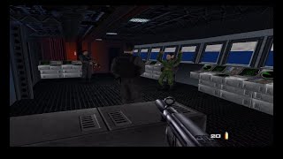 GOLDEN EYE 007 N64  FRIGATE  00 AGENT [upl. by Gillmore]