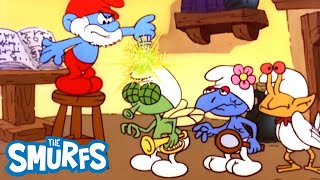 All the Smurfs in Fancy Dress • The Smurfs Monster Smurfs [upl. by Kinelski]