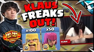 1st Time EVER KLAUS FREAKS OUT on CAMERA with BARCH in WAR [upl. by Ahsil]