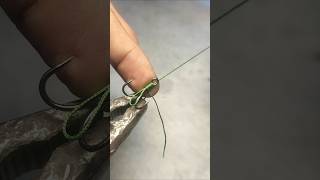 how to tie a hook to a fishing line fishing short [upl. by Valencia]